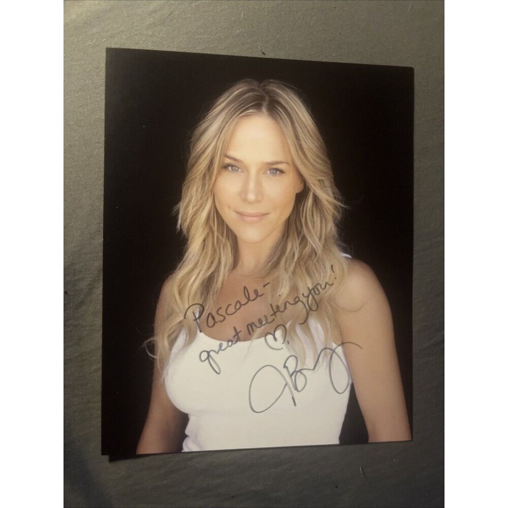 Julie Benz (Buffy the Vampire Slayer “Darla”) 8x10 authentic signed photo